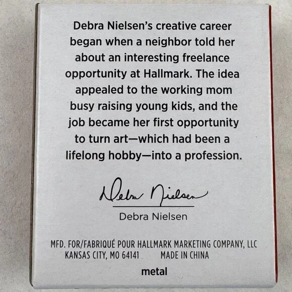 Hallmark 2021 Sweet Lil Starfish 1" Mini Ornament Christmas Miniature Blue Charm - Picture 4 of 10